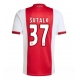 Ajax Josip Sutalo #37 Hjemmedrakt 2025-26 Kortermet Ajax Josip Sutalo #37 Hjemmedrakt 2025-26 Kortermet